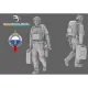 Black Snake Sas-04-16 1/16 1er Rpima French Sas Resin Figure Kit