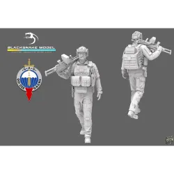 Black Snake Sas-07-16 1/16 1er Rpima French Sas Resin Figure Kit
