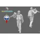 Black Snake Sas-07-16 1/16 1er Rpima French Sas Resin Figure Kit