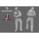 Black Snake Fr-03-16 1/16 French Soldier Gunner Resin Figure Kit