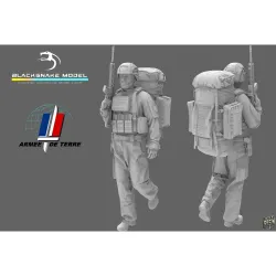 Black Snake Fr-11-16 1/16 French Soldier Resin Figure Kit