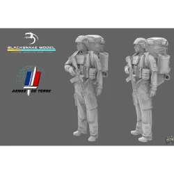 Black Snake Fr-12-16 1/16 French Soldier Resin Figure Kit