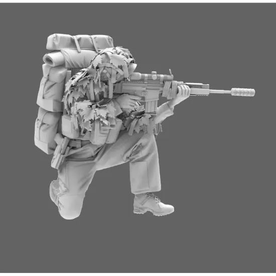 Black Snake Rdp-05-16 1/16 Sniper Of The 13th Parachute Dragoon Regiment Resin Kit