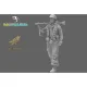 Black Snake Fsj-05-16 1/16 Fallschirmjager Fireteam Mg34 Support Resin Kit