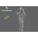 Black Snake Fsj-11-16 1/16 Fallschirmjager Smoke And Steel Resin Figure Kit