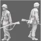 Black Snake Waffen-05-16 1/16 German Soldier Mg 34 Resin Figure Kit