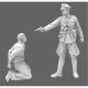Black Snake Waffen-08-09-16 1/16 German Waffen Soldier Execution Set Resin Figure