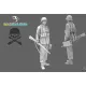 Black Snake Waffen-11-16 1/16 German Waffen Soldier Resin Figure