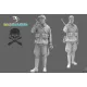 Black Snake Waffen-13-16 1/16 German Waffen Soldier Resin Figure Kit