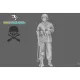 Black Snake Waffen-14-16 1/16 German Waffen Soldier Resin Figure Kit
