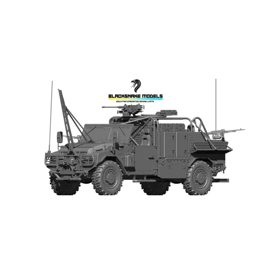Black Snake Fs Grizzly 1/35 Grizzly Modern Armored Vehicle Special Forces Resin Kit
