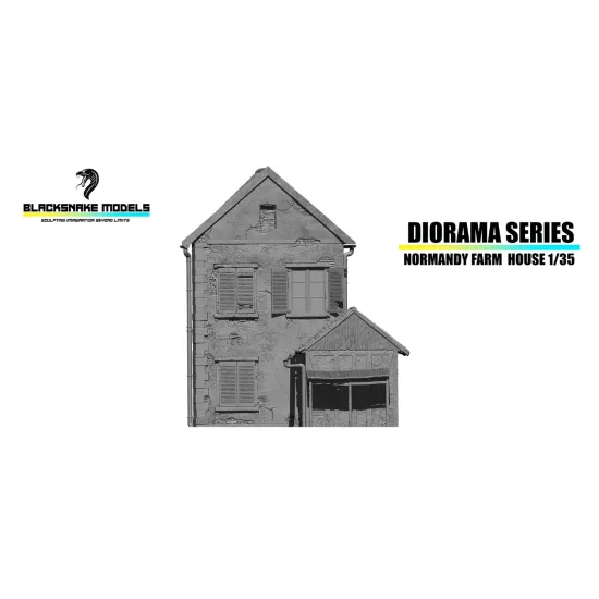 Black Snake Ds-02 1/35 Norman Farm Resin Diorama Kit