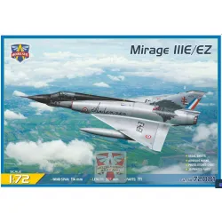 Modelsvit 72081 1/72 Mirage Iiie Ez 3d Plastic Model Kit