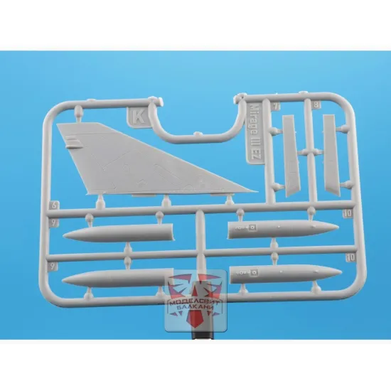 Modelsvit 72081 1/72 Mirage Iiie Ez 3d Plastic Model Kit