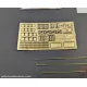Red Wheel 25010 1/25 Pe Hood Hinges Assembly Set For 1937 Lincoln Zephyr