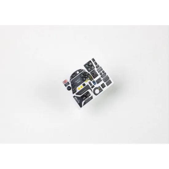 Red Fox Qs-24032 1/24 3d Decal Instrument Panels For Messerschmitt Bf 109g-6 For Airfix