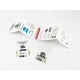 Red Fox Qs-24033 1/24 3d Instrument Panels For Messerschmitt Bf 109e-3 For Airfix