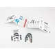 Red Fox Qs-24035 1/24 3d Instrument Panels For Focke Wulf Fw 190a-5 For Airfix