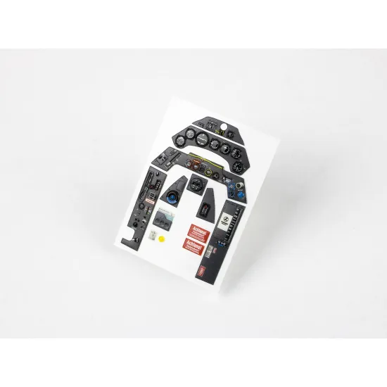 Red Fox Qs-24035 1/24 3d Instrument Panels For Focke Wulf Fw 190a-5 For Airfix