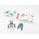 Red Fox Qs-24036 1/24 3d Instrument Panels For Focke Wulf Fw 190a-6 For Airfix