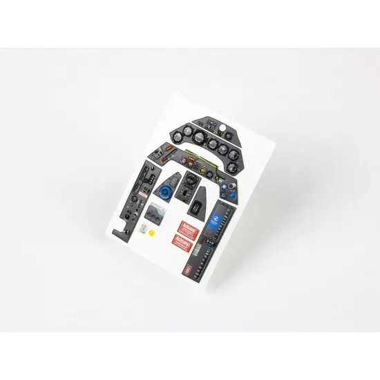 Red Fox Qs-24036 1/24 3d Instrument Panels For Focke Wulf Fw 190a-6 For Airfix