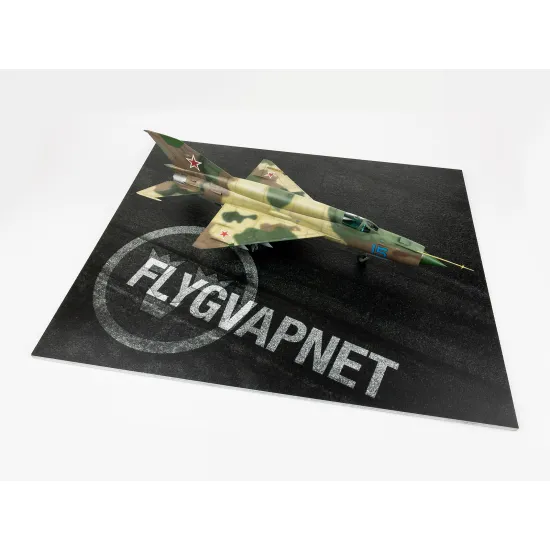 Red Fox Db-48038 1/48 Asphalt Diorama Base - Sweden 380x320mm 3d Diorama Base