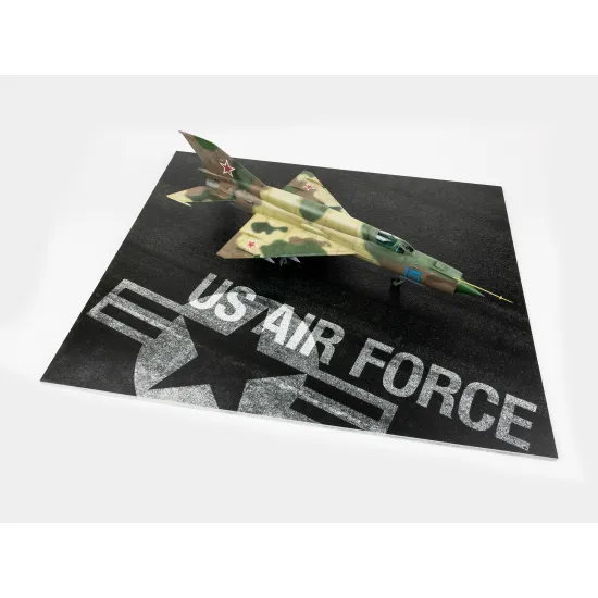 Red Fox Db-48041 1/48 Asphalt Diorama Base Usaf 380x320mm 3d Diorama Base