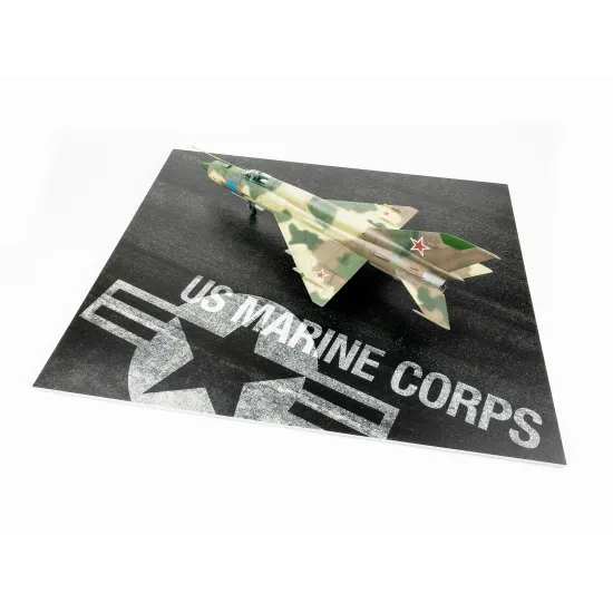 Red Fox Db-48042 1/48 Asphalt Diorama Base Marines 380x320mm 3d Diorama Base