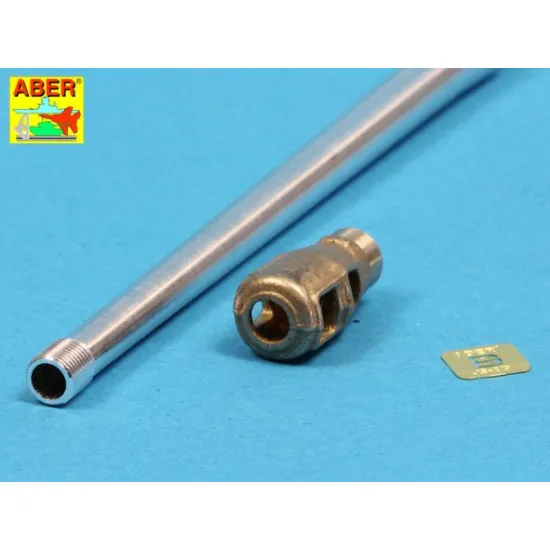 Russian 122mm D-25T tank barrel for IS-3, for Tamiya/Trumpeter 1/35 Aber 35-L126
