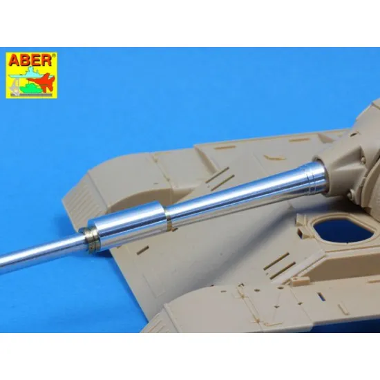 Israeli 105mm M-68 tank barrel for TIRAN 5 (variant A), for Tamiya 1/35 Aber 35-L143