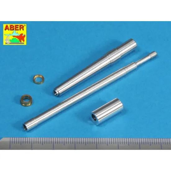 Israeli 105mm M-68 tank barrel for TIRAN 5 (variant A), for Tamiya 1/35 Aber 35-L143