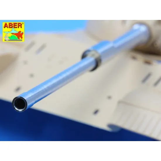 Israeli 105mm M-68 tank barrel for TIRAN 5 (variant A), for Tamiya 1/35 Aber 35-L143