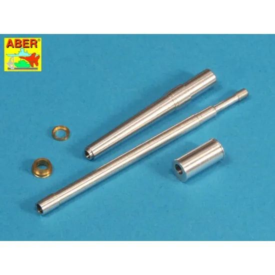 Israeli 105mm M-68 tank barrel for TIRAN 5 (variant B), for Tamiya 1/35 Aber 35-L144