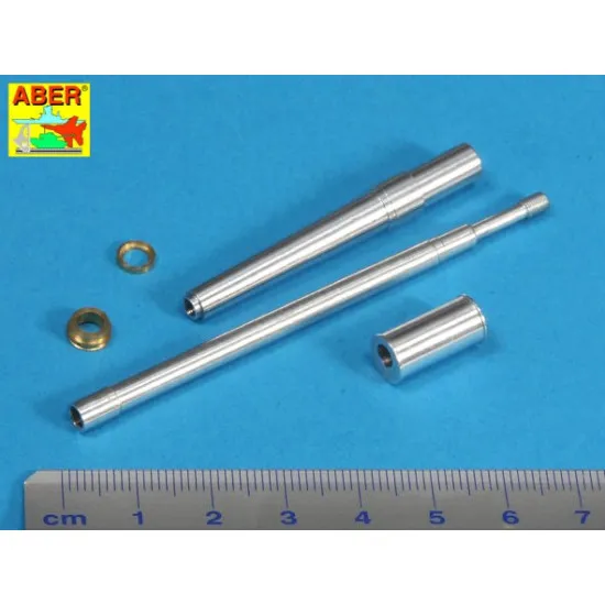 Israeli 105mm M-68 tank barrel for TIRAN 5 (variant B), for Tamiya 1/35 Aber 35-L144