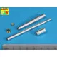 Israeli 105mm M-68 tank barrel for TIRAN 5 (variant B), for Tamiya 1/35 Aber 35-L144