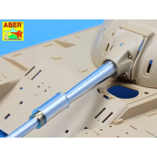 Israeli 105mm M-68 tank barrel for TIRAN 5 (variant B), for Tamiya 1/35 Aber 35-L144