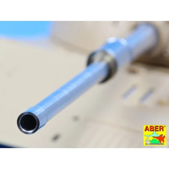 Israeli 105mm M-68 tank barrel for TIRAN 5 (variant B), for Tamiya 1/35 Aber 35-L144