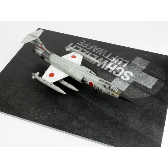 Red Fox Db-72039 1/72 Asphalt Diorama Base Switzerland 300x230mm 3d Diorama Base