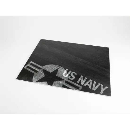 Red Fox Db-72043 1/72 Asphalt Diorama Base - Navy 300x230mm 3d Diorama Base