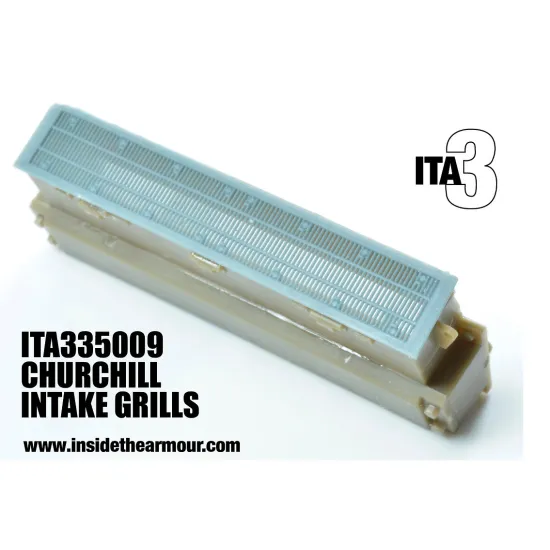 Inside The Armor Ita335009 1/35 Churchill Air Intake Grills For Mks Iii Mki Mkii