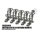 Inside The Armor Ita335010 1/35 British Afv Number 19 Antenna Sets