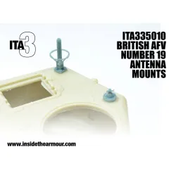 Inside The Armor Ita335010 1/35 British Afv Number 19 Antenna Sets