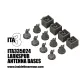 Inside The Armor Ita335024 1/35 Larkspur Antenna Bases For British Military Vehicles 1950s To 1970s