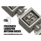 Inside The Armor Ita335024 1/35 Larkspur Antenna Bases For British Military Vehicles 1950s To 1970s