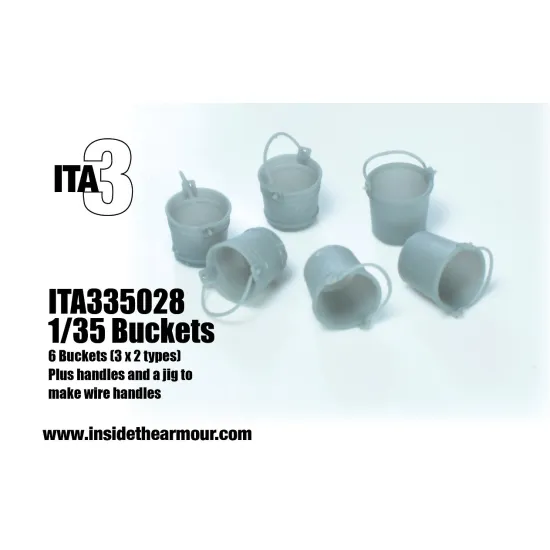 Inside The Armor Ita335028 1/35 Buckets 3pcs / 2types