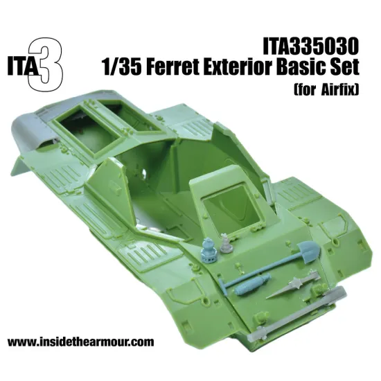 Inside The Armor Ita335030 1/35 Ferret Basic Exterior Upgrade For Airfix