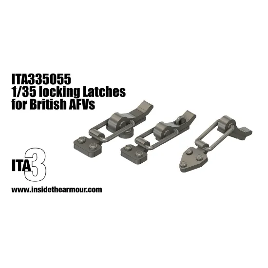 Inside The Armor Ita335055 1/35 British Tank Stowage Bin Locking Latches