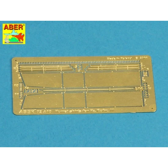 Turret skirts for PzKpfw.III 1/72 Aber 72-A10 Turret skirts for PzKpfw.III 1/72 Aber 72-A10