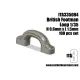 Inside The Armor Ita335084 1/35 British Tie Down Footman Loops 1.5mm L Type 1 100pcs