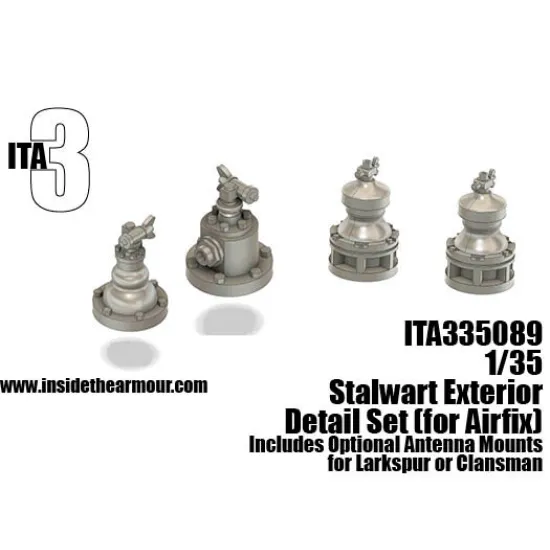 Inside The Armor Ita335089 1/35 Stalwart Basic Exterior Upgrade For Airfix